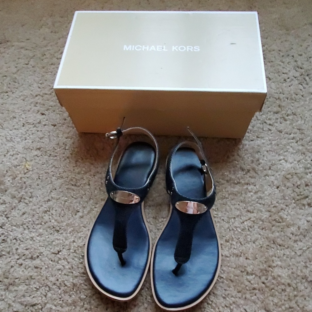 Denim Michael Kors sandals